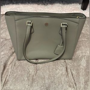 Tory Burch small Robinson Saffiano Leather Tote